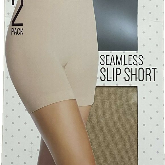 New!!! Gloria Vanderbilt Womens' Slip Short 2pk - Picture 7 of 7